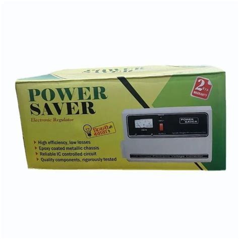 Single Phase Power Saver Electronic Digital Voltage Regulator