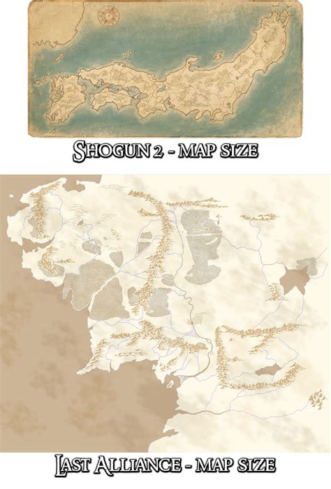 Shogun 2 Total War Map - Maping Resources