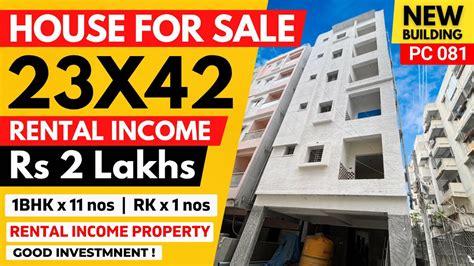 HOUSE For SALE In BANGALORE Whitefield11units Rental Income