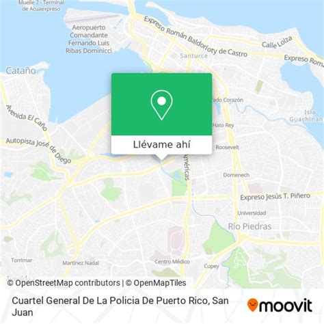 ¿cómo Llegar A Cuartel General De La Policia De Puerto Rico En Hato Rey