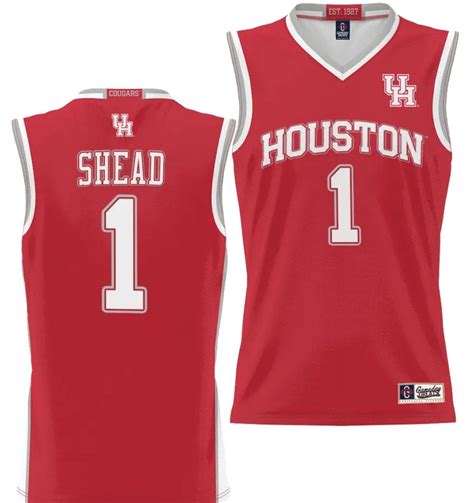 Buy New Jamal Shead Jersey Houston Cougars