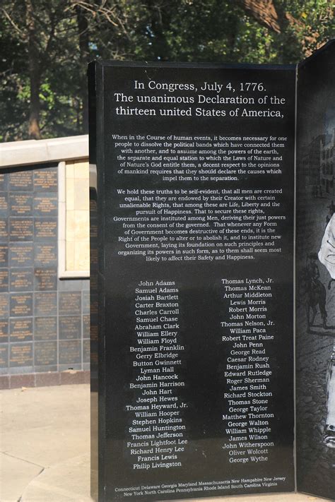 Revolutionary War Memorial - Wichita Veterans Memorial Park