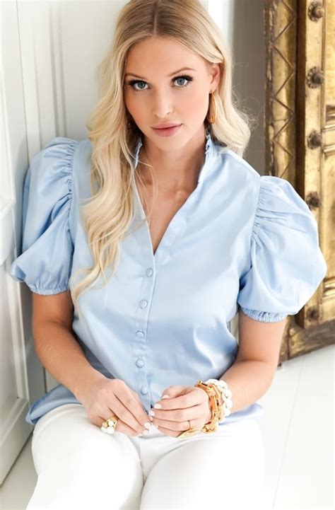 Mizzle Blouse Light Blue Blouses Clothes