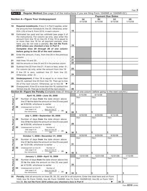 Ssurvivor: Irs Form 2210 Ai Instructions