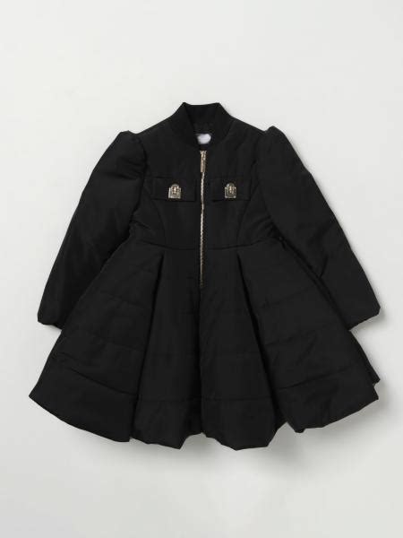 ELISABETTA FRANCHI LA MIA BAMBINA Jacket For Girls Black