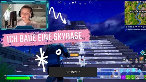 Ich Baue Eine Skybase Fortnite Youtube