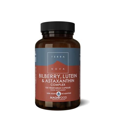 Terranova Bilberry Lutein Astaxanthin Complex Capsules Inner