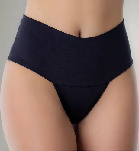 Calcinha Power Fitness Cintura Alta C S Duplo Lingerie Top Parcelamento Sem Juros