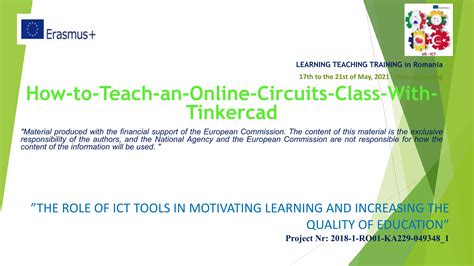 How To Teach An Online Circuits Class With Tinkercad US ICT Project PPT