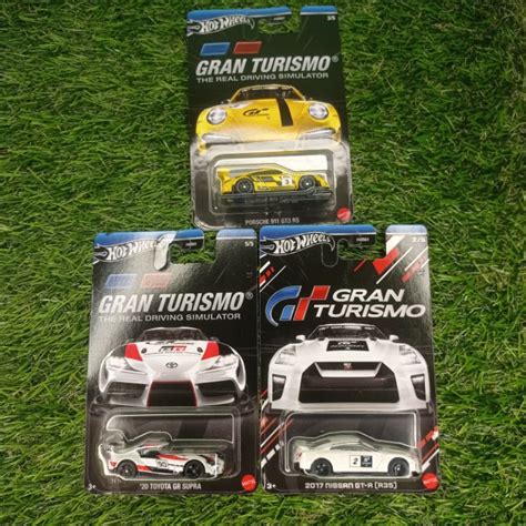 Jual Hot Wheels Gran Turismo Toyota Gr Supra Nissan Gtr R Porsche Gt Rs Shopee Indonesia