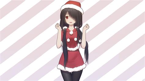 Cute Anime Christmas Girl Wallpapers - Top Free Cute Anime Christmas ...