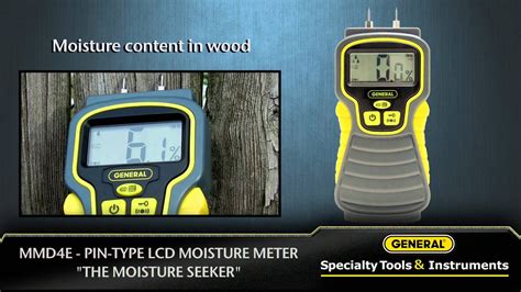 General Pin Type Moisture Meter Mmd E