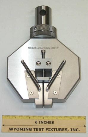 Simple Tensile Wedge Grips Wyoming Test Fixtures