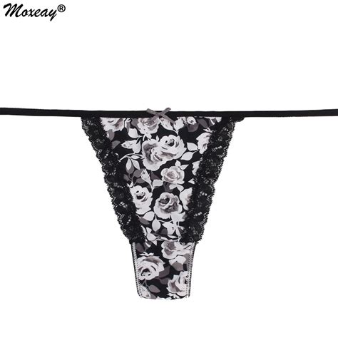 Moxeay Womens Sexy Lingerie Low Rise G String T Back Thongs Panties