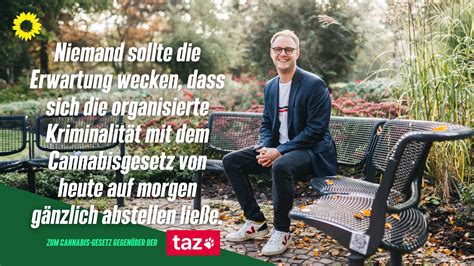 Statement Zum Cannabis Gesetz In Der Taz Marcel Emmerich