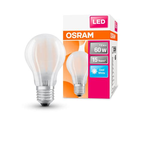 Osram Led Base Classic A Led Lampe Matt Ex 60w 7w 2700k 57 Off