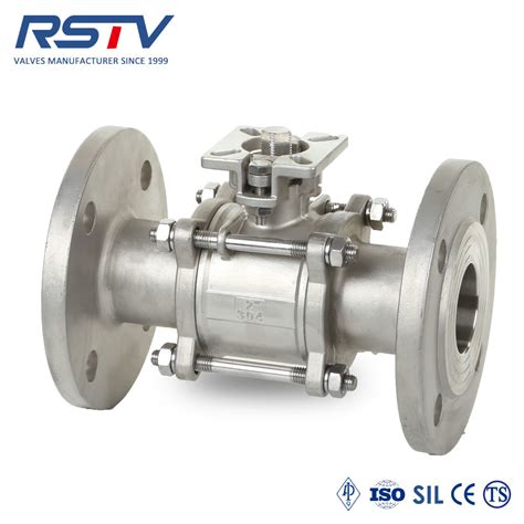 Rstv Stainless Steel High Platform Iso Ball Valve Lb Pn Pn