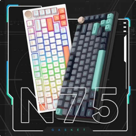 Vgn N Gasket Customized Mechanical Keyboard Three Mode Arrangement Metal Knob Full Key Hot