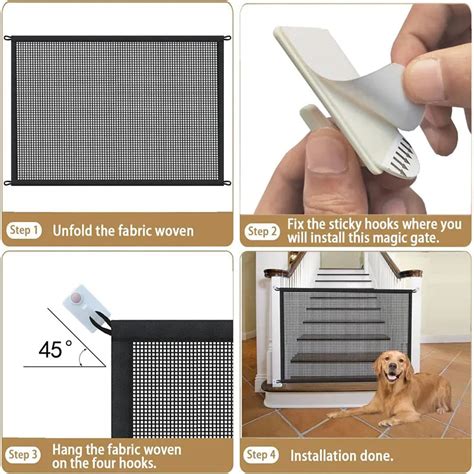 Pet Barrier Stairs Gate and Fence – blessedpetscollection