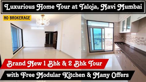 1 Bhk 2 Bhk Tour In Taloja Ready To Move New Untouched Flat With