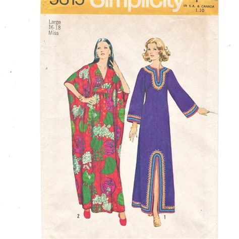 Caftan Pattern Etsy