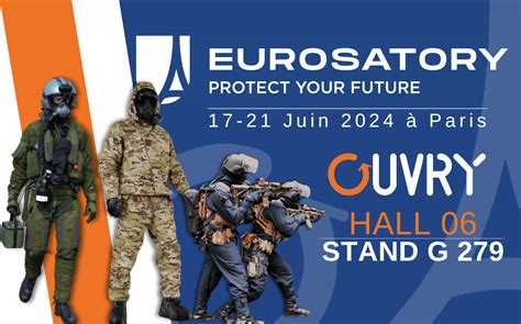 Ouvry au salon de la défense et de la sécurité Eurosatory 2024 Ouvry