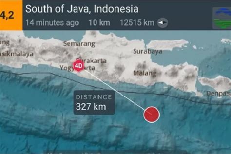 Lumajang Diguncang Gempa Tiga Kali Dengan Kekuatan Magnitudo Di Atas 5