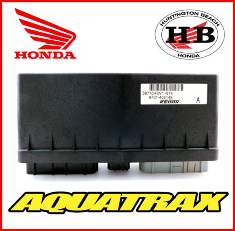 GENUINE HONDA OEM 2002 2003 AQUATRAX TURBO F 12X PGM FI UNIT 38770 HW1