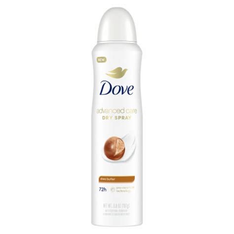 Dove Advanced Care Womens Antiperspirant Deodorant Dry Spray Shea Butter 38 Oz Kroger