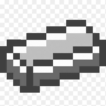 Iron Ingot Minecraft Pixel Art