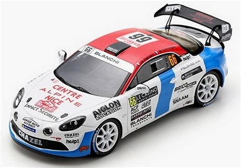 SPARK MODEL S6725 Alpine A110 RGT Chazel 66 Rally Monte Carlo 2023