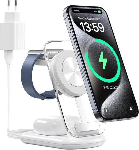 Mag Safe Ladestation F R Iphone Wireless Charger In Faltbare