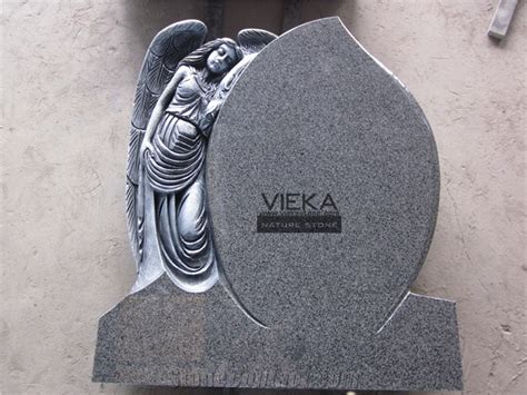 G654 Granite Tombstone Monument China Black Granite Gravestone