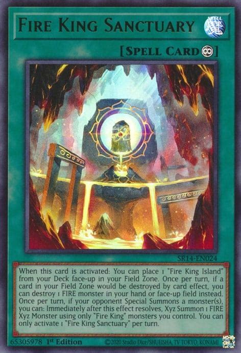 Fire King Sanctuary Structure Deck: Fire Kings | Yu-Gi-Oh! | CardTrader