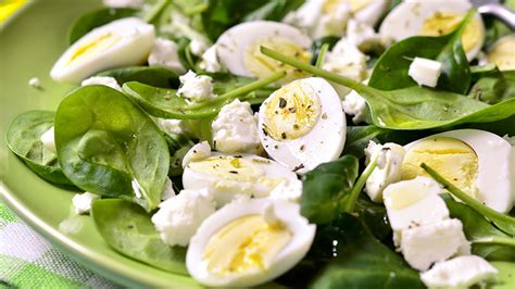 Ensalada De Huevo Queso Y Espinaca Hacelo Con Huevos Costa Rica