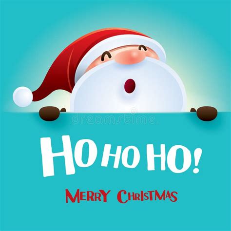 Ho Ho Ho Merry Christmas Stock Vector Illustration Of Icon Copy