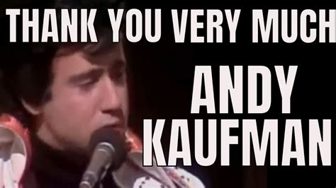 Andy Kaufman Does Elvis Presley On The Johnny Cash Show Youtube