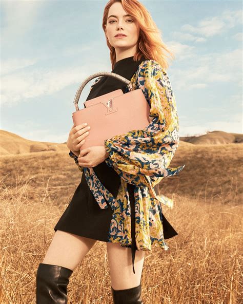 Emma Stone Photoshoot For Louis Vuitton Pre Fall 2018 Collection