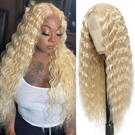 20 Honey Blonde Curly Hair Wig For Sale 2023 Update Tattooed Martha