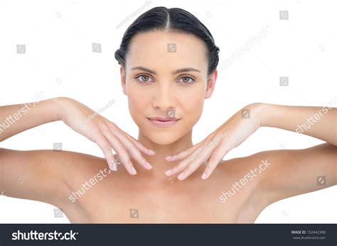 Gorgeous Nude Model Posing On White Stock Photo 152442308 Shutterstock