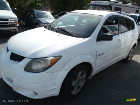 2003 Frost White Pontiac Vibe Gt 57877307 Car Color