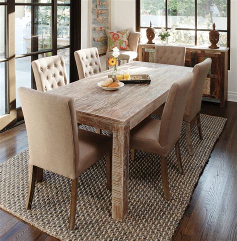 hampton farmhouse dining room table  zin home