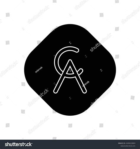 C Concept Logo Outline Template Stock Vector (Royalty Free) 2249219993 ...