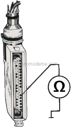 Verifica Resistenza Del Sensore Temperatura Liquido Di