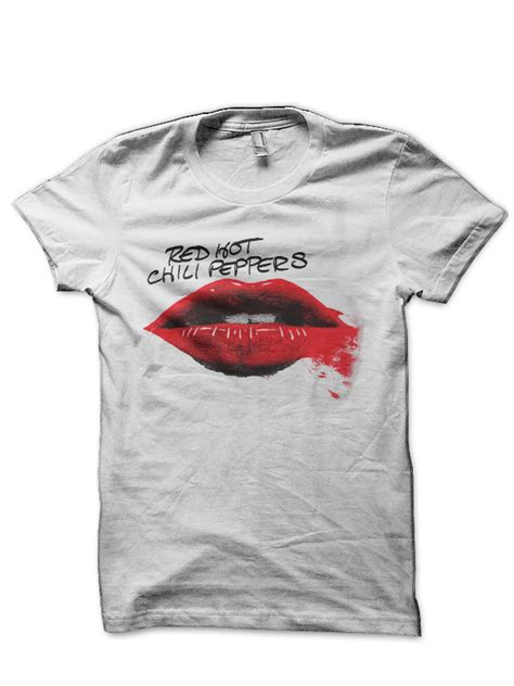 Red Hot Chili Peppers White T Shirt Swag Shirts