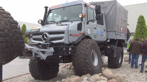 Mercedes Benz Unimog U Tipper Truck Exterior Youtube