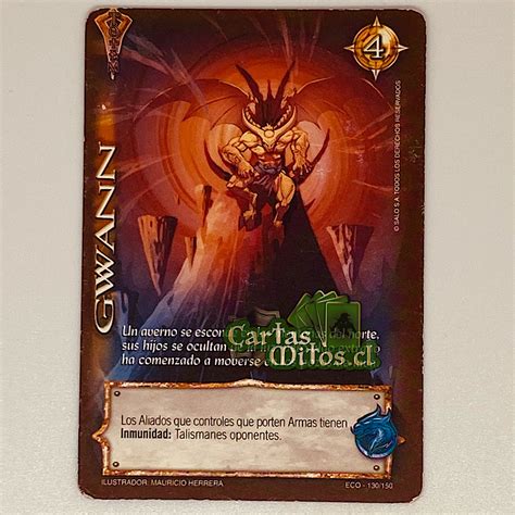 Gwann Mitos Y Leyendas Compendium Eco Cartas Mitos