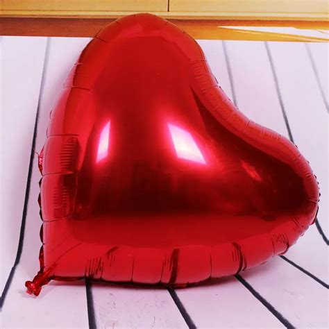 36 Inch Heart Shape Helium Giant Foil Balloon For Wedding Ceremony And