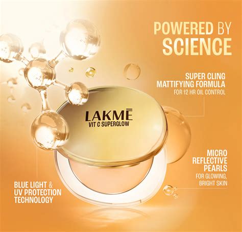 Buy Lakme Makeup Skincare Vit C Superglow Skin Perfecting Compact Nude G Online At Best
