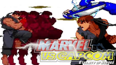 Mugen Ikemen GO Marvel Vs Capcom Eternity Of Heroes Evil Ryu 56